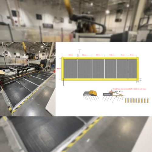 Upgrade Your Woodworking CNC Safety: Replace OEM Mat Switch with DT14 Industrial Safety Mat Sensor