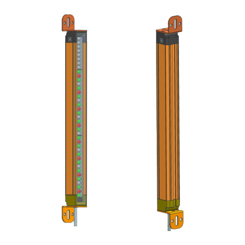 Cascade safety light curtain QT4 series accessories for QT4-09 Top and bottom brackets