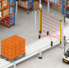 What is the muting function of a safety light curtain?
