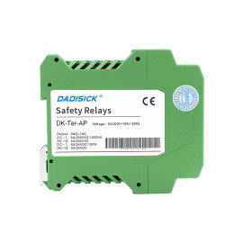 Safety Relay DK-Ter-A Series with automatic and manual reset configurations