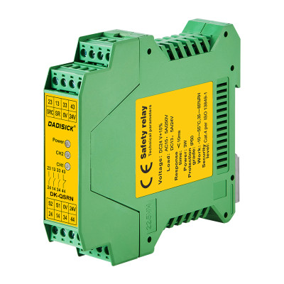 Safety Relays DK-QSRN & DK-QSRP series specifically designed for safety light curtains