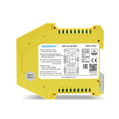 Economical Safety Relay DK-LS-3A1B.C with 3NO and 1NC