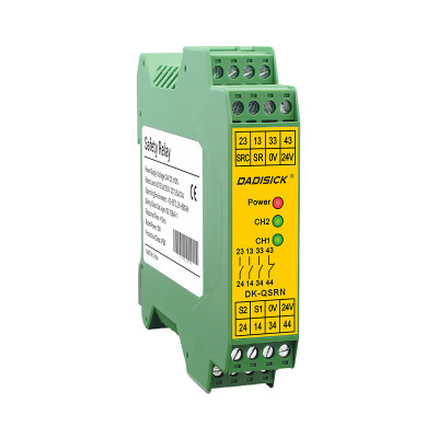 Safety Relays DK-QSRN & DK-QSRP series specifically designed for safety light curtains