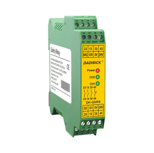 Relè di sicurezza DK-QSRN & DK-QSRP serie specificamente progettati per tende luminose di sicurezza