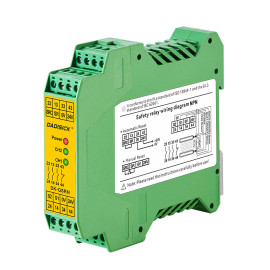 Safety Relays DK-QSRN & DK-QSRP series specifically designed for safety light curtains