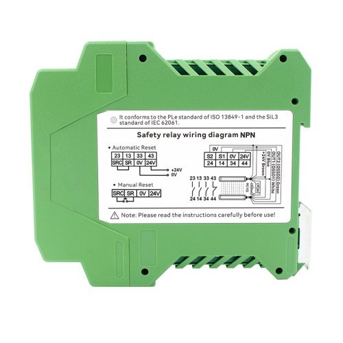 Safety Relays DK-QSRN & DK-QSRP series specifically designed for safety light curtains