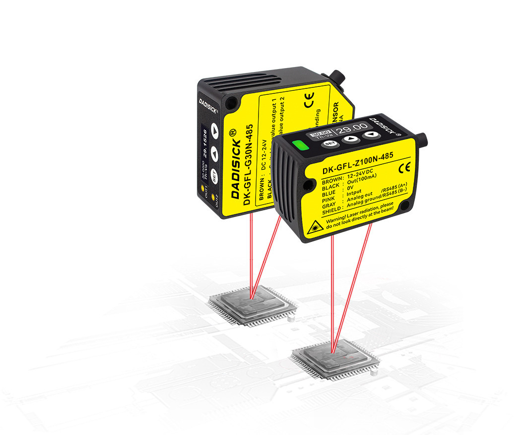 Laser displacement sensors DADISICK