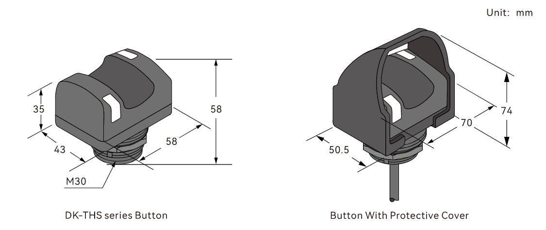 Non-contact Optical Switch Dimensions