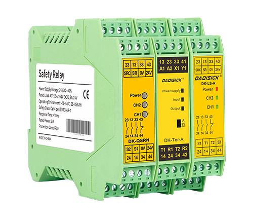 Dual-channel Design Safety Relay