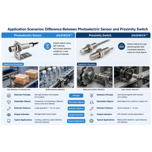 Photoelectric Switch vs Proximity Switch: Which Is Right for Your Application?