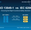 ISO 13849-1 と IEC 62061 の違いを徹底解説: 機械の機能安全は PL と SIL のどちらで設計すべきか