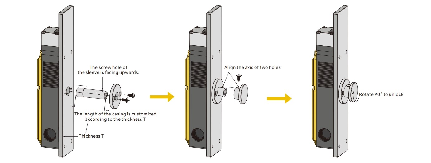 Interlock switch back unlock