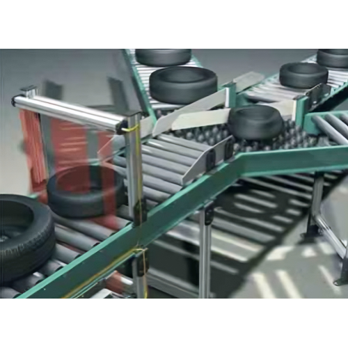 Zastosowanie kurtyny świetlnej do pomiaru w sortowaniu opon: dokładne i wydajne, wiodące w inteligentnej produkcji