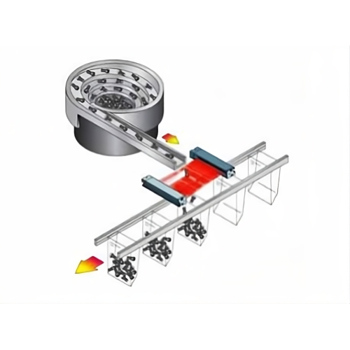Zastosowanie kurtyny świetlnej pomiarowej w automatycznym liczeniu i monitorowaniu pakowania małych śrub