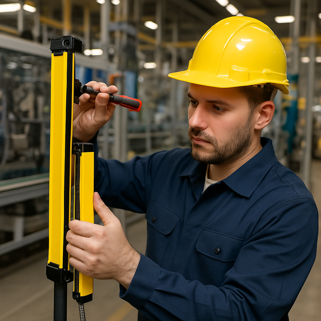 guardshield safety light curtain risk assessment