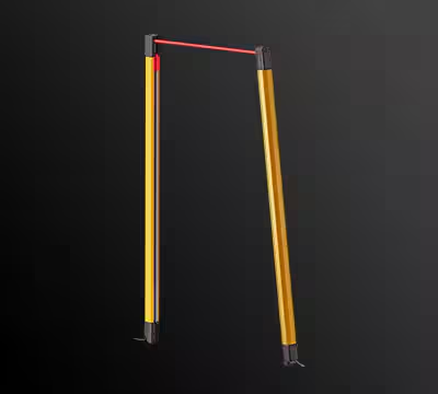 When aiming at the top layer, the red light on the top will light up