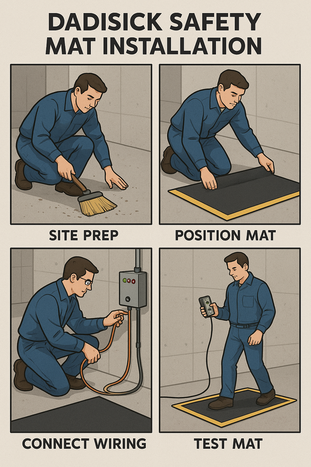 Installation Tips for Machine Safety Pressure Mats