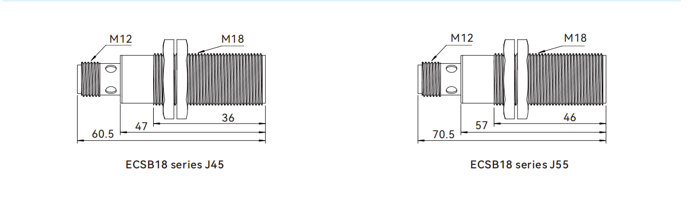 Probe ultrasonic CSB18 series