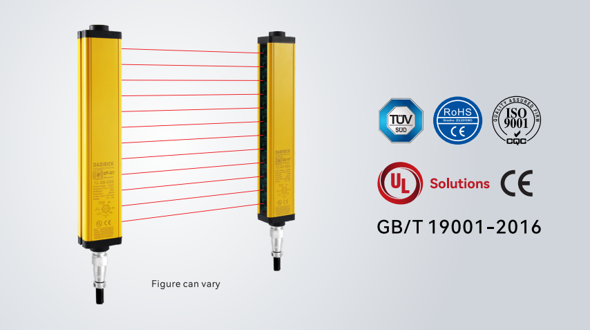Wide Scanning Range Light Curtains QT Series