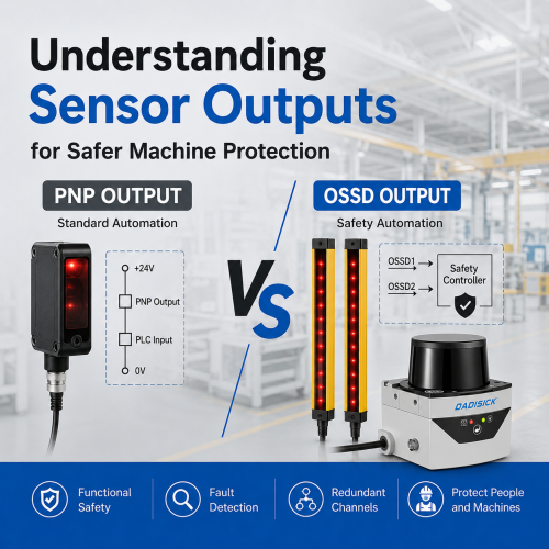 PNP vs OSSD Output: What's the Difference in Safety Sensors?