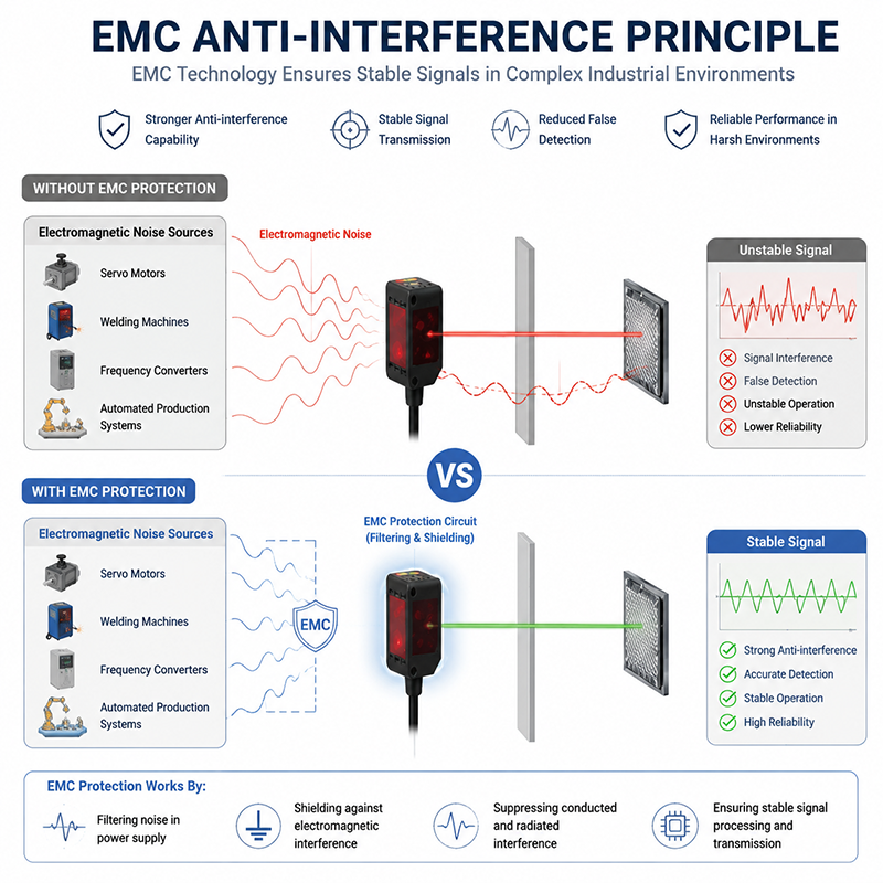 EMC anti-interference principle schematic diagram