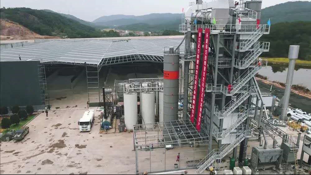 D&G Machinery suministra una planta más de asfalto reciclado