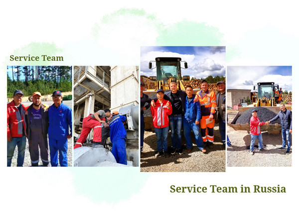 Servicios de D&G Machinery en Rusia