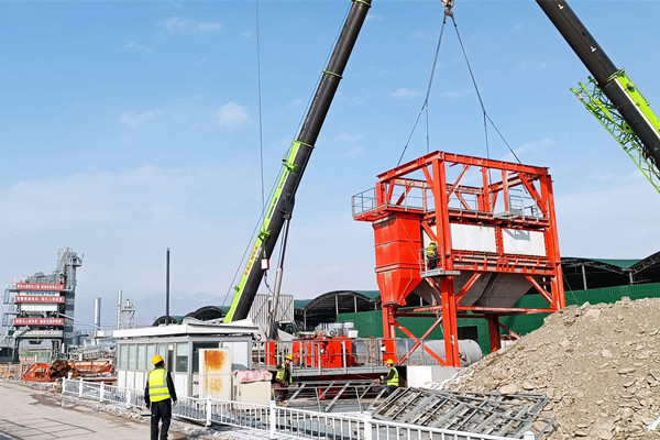 La planta de asfalto D&G DG4000D ha sido atendida en Qinghai
