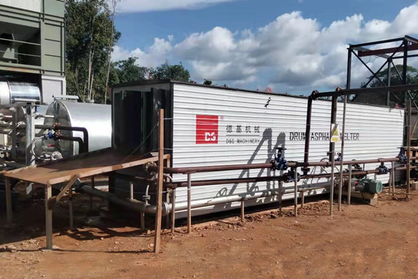 Las máquinas D&G Machinery se han puesto en construcción para construir una carretera