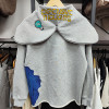 custom mens cropped hoodie with digital printing |mens grey hoodie OEM supplier