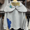 custom mens cropped hoodie with digital printing |mens grey hoodie OEM supplier