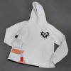 wholesale custom white hoodies mens with puff printing made in China | men's clothing wholesale