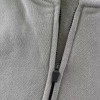 wholesale custom black zip up hoodie mens grey men's hoodie vendor | mens clothing manufacturers