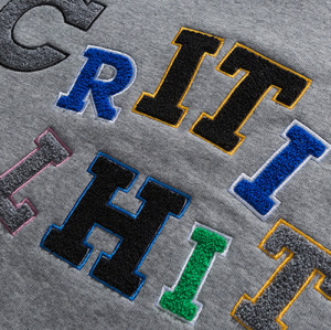 custom vintage sweatshirts men with chenille embroidery supplier |  sweatshirts wholesale suppliers