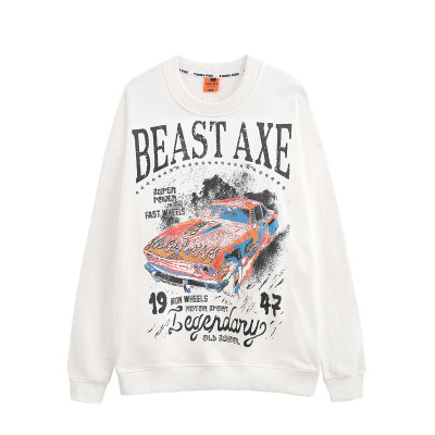 wholesale custom lightweight sweatshirt mens with screen printing | clothes factory in  china