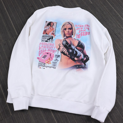 wholesale custom mens crewneck sweatshirt with digital printing vendor | men's clothing wholesale