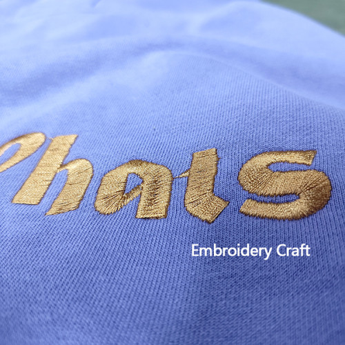Großhandel benutzerdefinierte lila Sweatshirt Herren mit schlichter Stickerei Fabrik | Bekleidungsfabrik in China