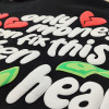 custom mens fleece sweatshirt with puff printing manufacturer | hip hop clothing manufacturers