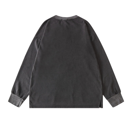 maßgeschneidertes, kurzes Herren-Sweatshirt mit Steinwaschung, Hersteller | Bekleidungsgroßhandelslieferanten aus China