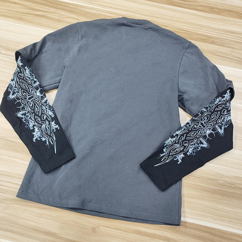 benutzerdefinierte Langarm-T-Shirts für Männer mit Siebdruckfabrik | T-Shirt-Hersteller
