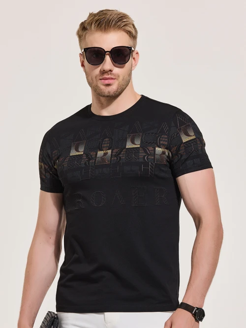 individuelle weiße Grafik-T-Shirts für Herren mit Strasssteinen Hersteller | T-Shirt-Hersteller