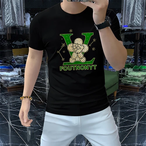 maßgeschneiderte Herren-Schwergewichts-T-Shirts mit Beflockung zum Fabrikpreis | Kleiderfabrik in China