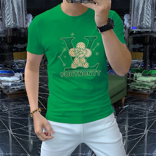 maßgeschneiderte Herren-Schwergewichts-T-Shirts mit Beflockung zum Fabrikpreis | Kleiderfabrik in China