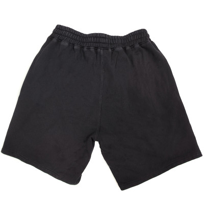 wholesale custom black shorts men with monkey wash supplier | men's clothing wholesalers