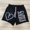 custom pants for short men with monkey wash factory | mens shorts supplier Support OEM and ODM