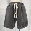 wholesale custom cotton shorts for men with acid wash supplier | clothes factory in china