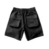 mens black cargo shorts with multi-pocket supplier | mens shorts supplier Support OEM and ODM