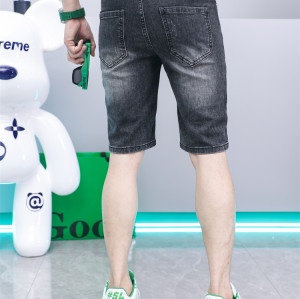shorts serrés pour hommes personnalisés en gros avec fournisseur de tissu denim | usine de vêtements en Chine