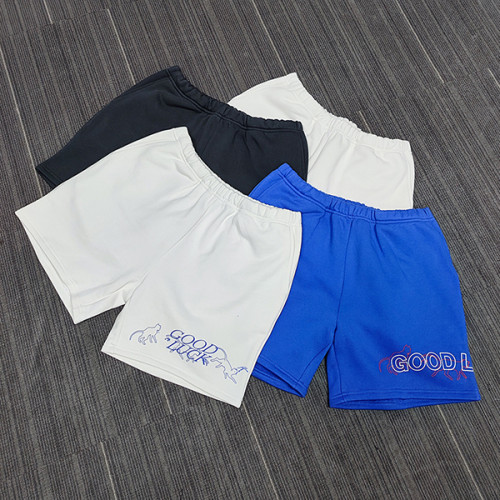 wholesale custom mens graphic shorts with screen printing vendor | hip hop clothing manufacturers