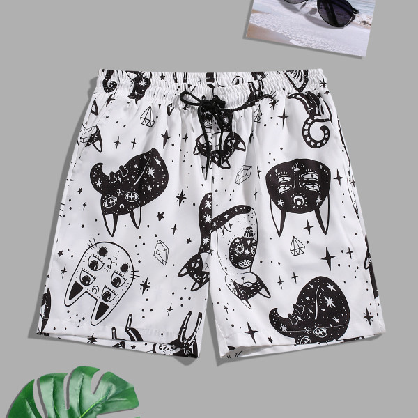 Großhandel maßgeschneiderte Nylon-Shorts für Herren mit Digitaldrucklieferant | Großhandel für Herrenbekleidung